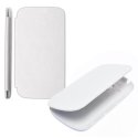 CUSTODIA FLIP COVER ORIZZONTALE per LG OPTIMUS L7 II, P710 COLORE BIANCO CUSTODIA FLIP COVER ORIZZONTALE per LG OPTIMUS L7 II, P710 COLORE BIANCO