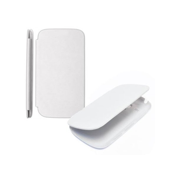 CUSTODIA FLIP COVER ORIZZONTALE per LG OPTIMUS L7 II, P710 COLORE BIANCO CUSTODIA FLIP COVER ORIZZONTALE per LG OPTIMUS L7 II, P710 COLORE BIANCO