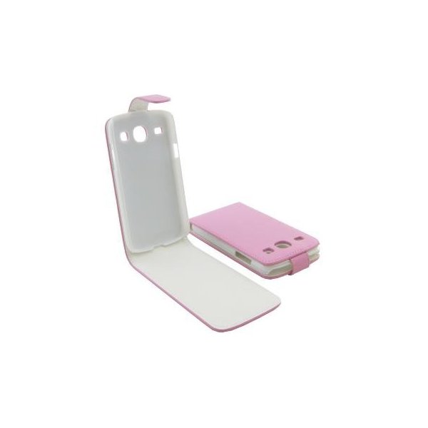 CUSTODIA FLIP VERTICALE PELLE per SAMSUNG I8260 GALAXY CORE, I8262 GALAXY CORE DUOS COLORE ROSA CUSTODIA FLIP VERTICALE PELLE per SAMSUNG I8260 GALAXY CORE, I8262 GALAXY CORE DUOS COLORE ROSA