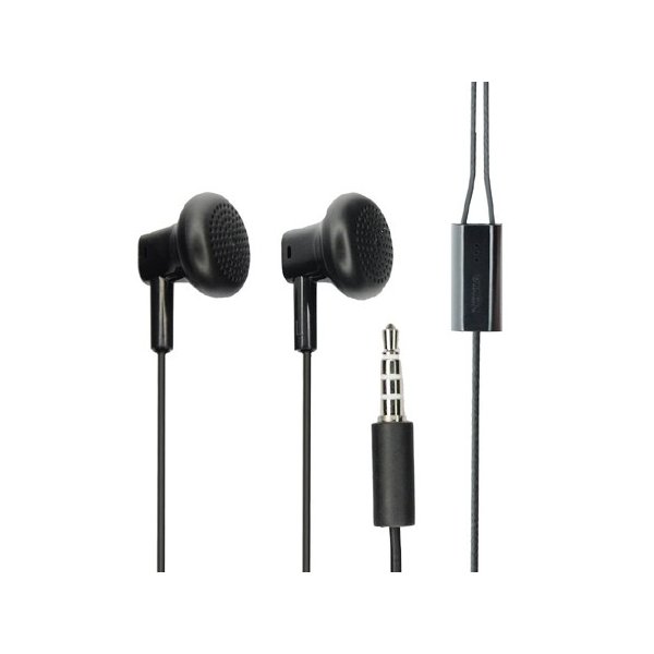 AURICOLARE STEREO con CONNETTORE JACK 3,5mm - COLORE NERO ORIGINALE NOKIA WH-108 BULK AURICOLARE STEREO con CONNETTORE JACK 3,5mm - COLORE NERO ORIGINALE NOKIA WH-108 BULK