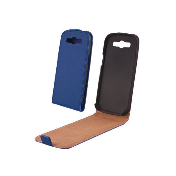 CUSTODIA FLIP VERTICALE SLIM PELLE per SAMSUNG S6810 GALAXY FAME, S6812 GALAXY FAME DUOS COLORE BLU CUSTODIA FLIP VERTICALE SLIM PELLE per SAMSUNG S6810 GALAXY FAME, S6812 GALAXY FAME DUOS COLORE BLU