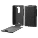 CUSTODIA FLIP VERTICALE ULTRA SLIM PELLE per NOKIA ASHA 502 COLORE NERO CUSTODIA FLIP VERTICALE ULTRA SLIM PELLE per NOKIA ASHA 502 COLORE NERO