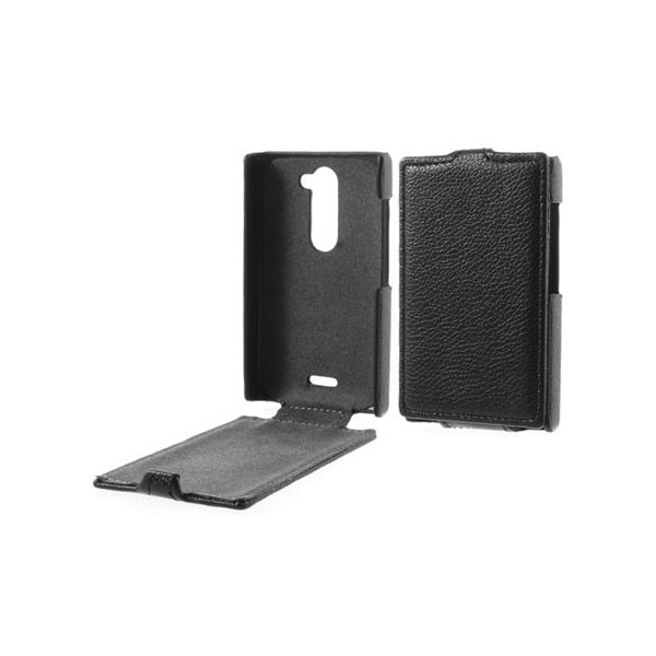 CUSTODIA FLIP VERTICALE ULTRA SLIM PELLE per NOKIA ASHA 502 COLORE NERO CUSTODIA FLIP VERTICALE ULTRA SLIM PELLE per NOKIA ASHA 502 COLORE NERO