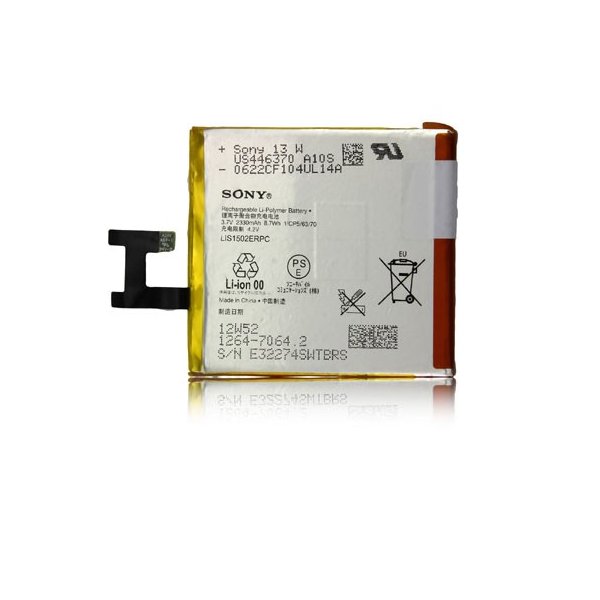 BATTERIA ORIGINALE SONY LIS1502ERPC per XPERIA Z, L36H, LT36I, C6602, C6603 2330 mAh LI-ION BULK BATTERIA ORIGINALE SONY LIS1502ERPC per XPERIA Z, L36H, LT36I, C6602, C6603 2330 mAh LI-ION BULK