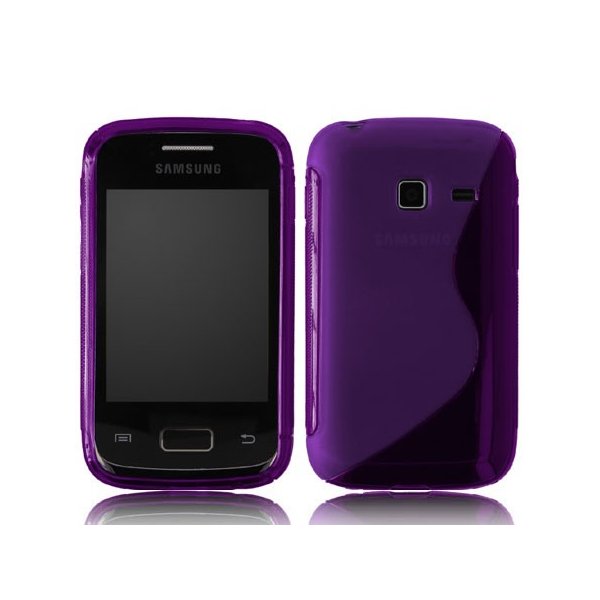 CUSTODIA GEL TPU SILICONE DOUBLE per SAMSUNG S6102 GALAXY Y DUOS COLORE VIOLA CUSTODIA GEL TPU SILICONE DOUBLE per SAMSUNG S6102 GALAXY Y DUOS COLORE VIOLA