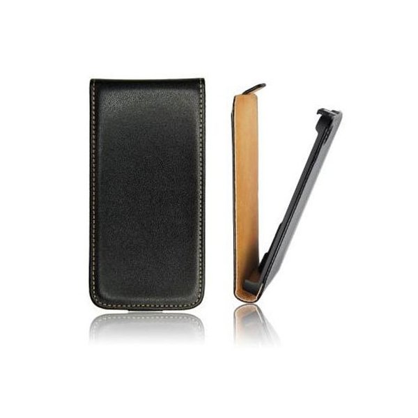CUSTODIA FLIP VERTICALE SLIM PELLE per NOKIA LUMIA 1320 COLORE NERO CUSTODIA FLIP VERTICALE SLIM PELLE per NOKIA LUMIA 1320 COLORE NERO
