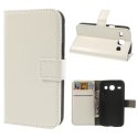 CUSTODIA FLIP ORIZZONTALE PELLE per SAMSUNG I8260 GALAXY CORE, I8262 CON STAND E TASCHE PORTA CARTE COLORE BIANCO CUSTODIA FLIP ORIZZONTALE PELLE per SAMSUNG I8260 GALAXY CORE, I8262 CON STAND E TASCHE PORTA CARTE COLORE BIANCO