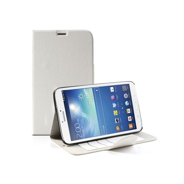 CUSTODIA BOOK ORIZZONTALE per SAMSUNG GALAXY TAB 3 8.0, SM-T310, SM-T311, SM-T315 CON STAND E TASCHE PORTA CARTE COLORE BIANCO CUSTODIA BOOK ORIZZONTALE per SAMSUNG GALAXY TAB 3 8.0, SM-T310, SM-T311, SM-T315 CON STAND E TASCHE PORTA CARTE COLORE BIANCO