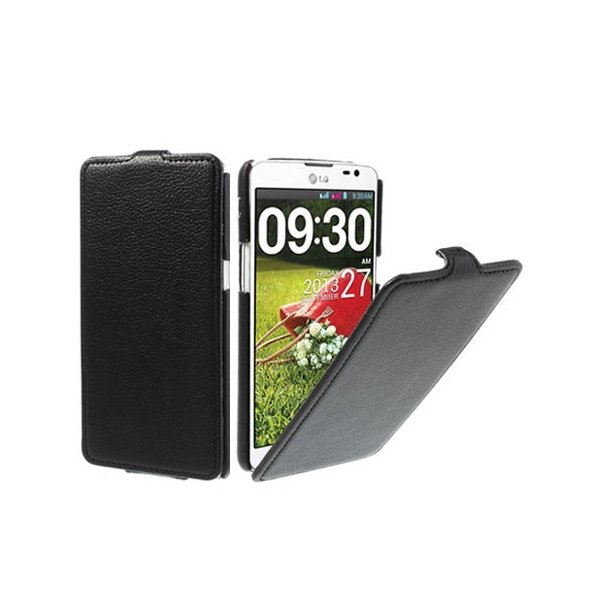 CUSTODIA FLIP VERTICALE ULTRA SLIM PELLE per LG G PRO LITE D680, D682TR, G PRO LITE DUAL D686 COLORE NERO CUSTODIA FLIP VERTICALE ULTRA SLIM PELLE per LG G PRO LITE D680, D682TR, G PRO LITE DUAL D686 COLORE NERO