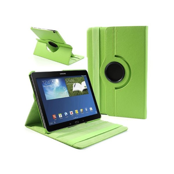 CUSTODIA BOOK ORIZZONTALE PELLE GIREVOLE per SAMSUNG GALAXY NOTE 10.1 (2014 EDITION), SM-P600, SM-P601, SM-P605 COLORE VERDE CUSTODIA BOOK ORIZZONTALE PELLE GIREVOLE per SAMSUNG GALAXY NOTE 10.1 (2014 EDITION), SM-P600, SM-P601, SM-P605 COLORE VERDE