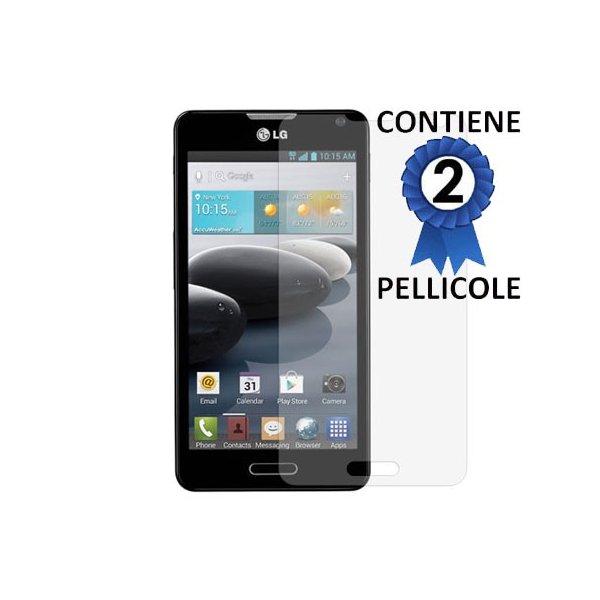 PELLICOLA PROTEGGI DISPLAY per LG OPTIMUS F6, D500, D505 CONFEZIONE 2 PEZZI PELLICOLA PROTEGGI DISPLAY per LG OPTIMUS F6, D500, D505 CONFEZIONE 2 PEZZI