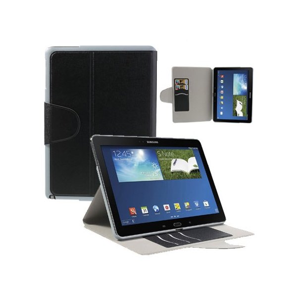 CUSTODIA BOOK ORIZZONTALE per SAMSUNG GALAXY NOTE 10.1 (2014 EDITION), SM-P600 CON STAND E TASCHE PORTA CARTE COLORE NERO CUSTODIA BOOK ORIZZONTALE per SAMSUNG GALAXY NOTE 10.1 (2014 EDITION), SM-P600 CON STAND E TASCHE PORTA CARTE COLORE NERO