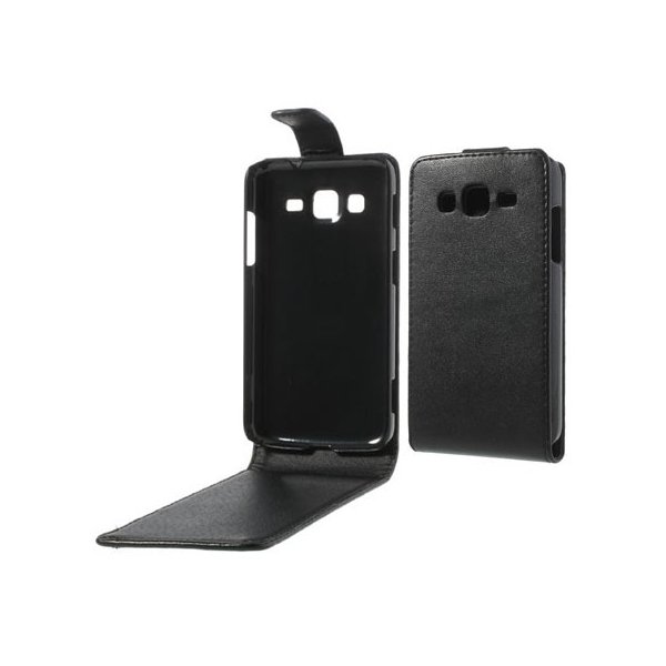 CUSTODIA FLIP VERTICALE PELLE per SAMSUNG I8580 GALAXY CORE ADVANCE COLORE NERO CUSTODIA FLIP VERTICALE PELLE per SAMSUNG I8580 GALAXY CORE ADVANCE COLORE NERO