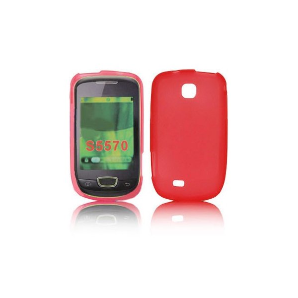 CUSTODIA GEL TPU SILICONE per SAMSUNG S5570 GALAXY NEXT COLORE ROSSO CUSTODIA GEL TPU SILICONE per SAMSUNG S5570 GALAXY NEXT COLORE ROSSO