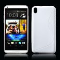CUSTODIA GEL TPU SILICONE DOUBLE per HTC DESIRE 816, DESIRE 816G DUAL SIM COLORE BIANCO CUSTODIA GEL TPU SILICONE DOUBLE per HTC DESIRE 816, DESIRE 816G DUAL SIM COLORE BIANCO