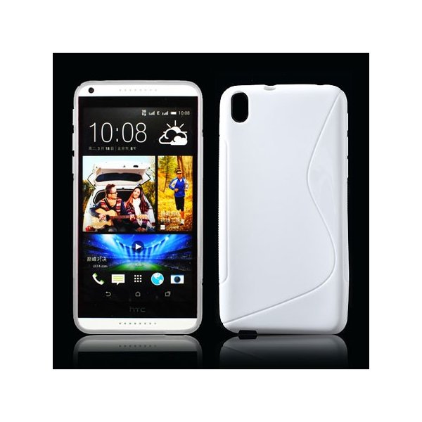 CUSTODIA GEL TPU SILICONE DOUBLE per HTC DESIRE 816, DESIRE 816G DUAL SIM COLORE BIANCO CUSTODIA GEL TPU SILICONE DOUBLE per HTC DESIRE 816, DESIRE 816G DUAL SIM COLORE BIANCO