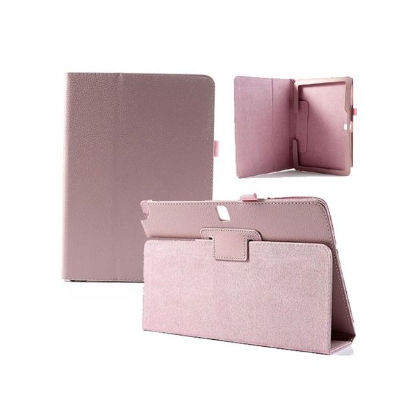 CUSTODIA BOOK ORIZZONTALE PELLE per SAMSUNG GALAXY NOTE 10.1" (2014 EDITION) CON STAND E PORTA PENNA ROSA CUSTODIA BOOK ORIZZONTALE PELLE per SAMSUNG GALAXY NOTE 10.1" (2014 EDITION) CON STAND E PORTA PENNA ROSA
