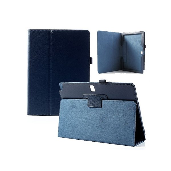 CUSTODIA BOOK ORIZZONTALE PELLE per SAMSUNG GALAXY NOTE 10.1" (2014 EDITION) CON STAND E PORTA PENNA BLU CUSTODIA BOOK ORIZZONTALE PELLE per SAMSUNG GALAXY NOTE 10.1" (2014 EDITION) CON STAND E PORTA PENNA BLU