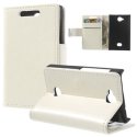 CUSTODIA FLIP ORIZZONTALE BOOK per NOKIA ASHA 503 CON STAND E TASCHE PORTA CARTE COLORE BIANCO CUSTODIA FLIP ORIZZONTALE BOOK per NOKIA ASHA 503 CON STAND E TASCHE PORTA CARTE COLORE BIANCO