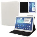 CUSTODIA BOOK ORIZZONTALE PELLE per SAMSUNG P5200 GALAXY TAB 3 10.1, P5210 CON STAND COLORE BIANCO EFFETTO LINO CUSTODIA BOOK ORIZZONTALE PELLE per SAMSUNG P5200 GALAXY TAB 3 10.1, P5210 CON STAND COLORE BIANCO EFFETTO LINO