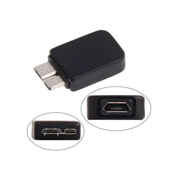 ADATTATORE DA MICRO USB 2.0 A MICRO USB 3.0 per SAMSUNG N9000 GALAXY NOTE 3, G900 GALAXY S5 COLORE NERO ADATTATORE DA MICRO USB 2.0 A MICRO USB 3.0 per SAMSUNG N9000 GALAXY NOTE 3, G900 GALAXY S5 COLORE NERO