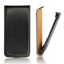 CUSTODIA FLIP VERTICALE SLIM PELLE per HUAWEI ASCEND Y530, C8813 COLORE NERO CUSTODIA FLIP VERTICALE SLIM PELLE per HUAWEI ASCEND Y530, C8813 COLORE NERO