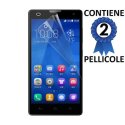 PELLICOLA PROTEGGI DISPLAY per HUAWEI HONOR 3C CONFEZIONE 2 PEZZI PELLICOLA PROTEGGI DISPLAY per HUAWEI HONOR 3C CONFEZIONE 2 PEZZI