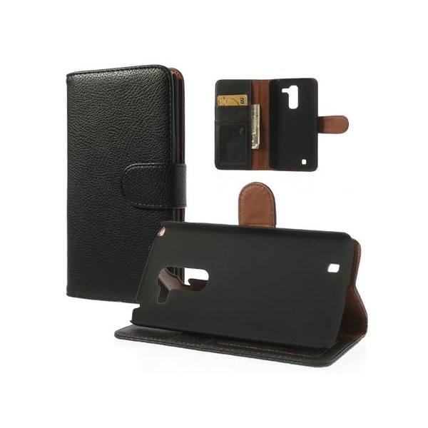 CUSTODIA FLIP ORIZZONTALE PELLE RUVIDA per LG G PRO 2, D837, D838, F350 CON STAND E TASCHE PORTA CARTE COLORE NERO CUSTODIA FLIP ORIZZONTALE PELLE RUVIDA per LG G PRO 2, D837, D838, F350 CON STAND E TASCHE PORTA CARTE COLORE NERO