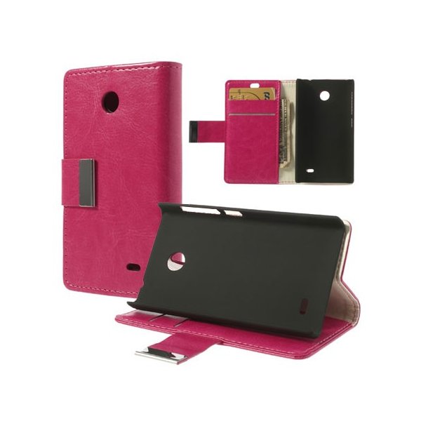 CUSTODIA FLIP ORIZZONTALE PELLE per NOKIA X, X+ CON STAND E TASCHE PORTA CARTE COLORE FUCSIA CUSTODIA FLIP ORIZZONTALE PELLE per NOKIA X, X+ CON STAND E TASCHE PORTA CARTE COLORE FUCSIA