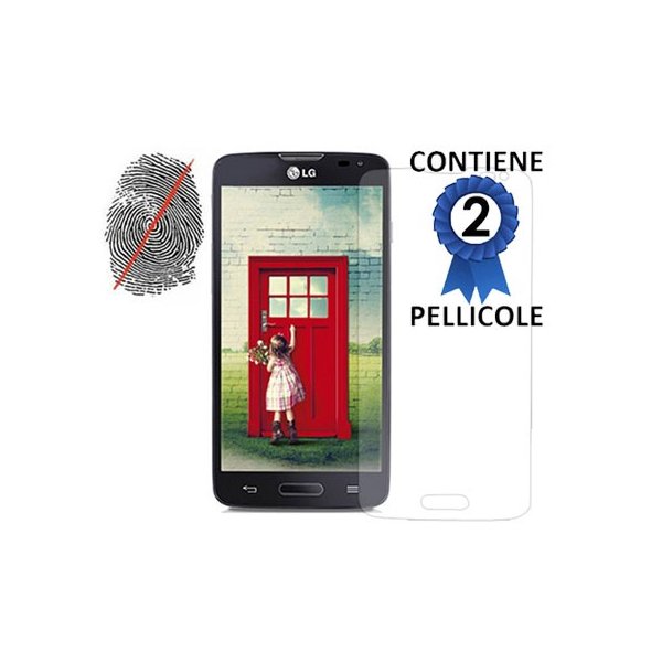 PELLICOLA PROTEGGI DISPLAY ANTI IMPRONTA per LG L90, D405N CONFEZIONE 2 PEZZI PELLICOLA PROTEGGI DISPLAY ANTI IMPRONTA per LG L90, D405N CONFEZIONE 2 PEZZI