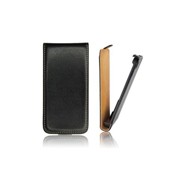 CUSTODIA FLIP VERTICALE SLIM PELLE per LG G2 MINI COLORE NERO CUSTODIA FLIP VERTICALE SLIM PELLE per LG G2 MINI COLORE NERO