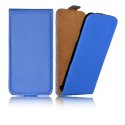 CUSTODIA FLIP VERTICALE SLIM PELLE per NOKIA X, X+ COLORE BLU CUSTODIA FLIP VERTICALE SLIM PELLE per NOKIA X, X+ COLORE BLU