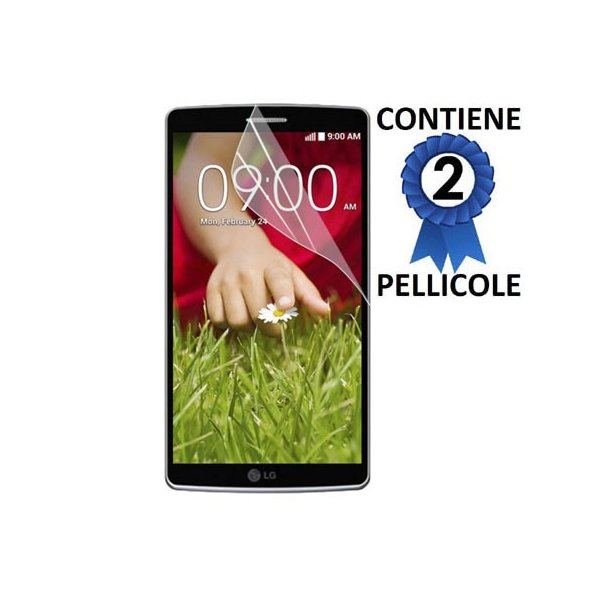 PELLICOLA PROTEGGI DISPLAY per LG G3 D850, D855, LS990 CONFEZIONE 2 PEZZI PELLICOLA PROTEGGI DISPLAY per LG G3 D850, D855, LS990 CONFEZIONE 2 PEZZI
