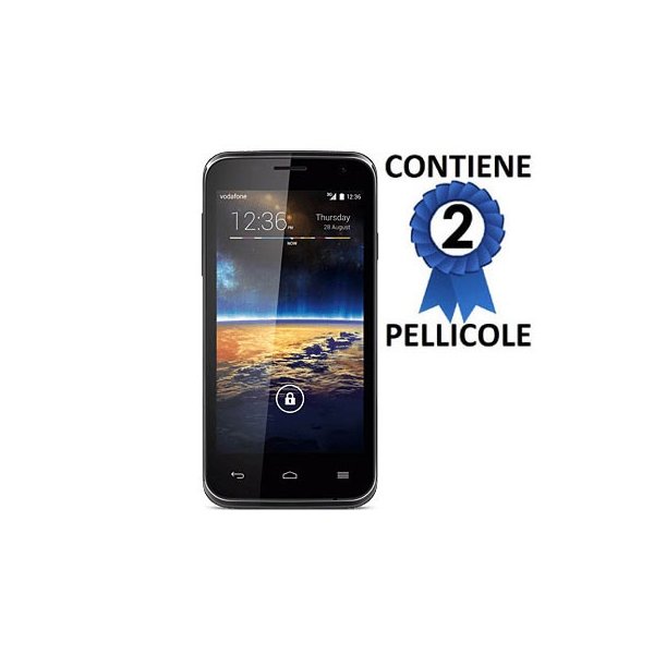 PELLICOLA PROTEGGI DISPLAY per VODAFONE SMART 4 CONFEZIONE 2 PEZZI PELLICOLA PROTEGGI DISPLAY per VODAFONE SMART 4 CONFEZIONE 2 PEZZI