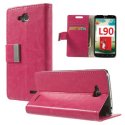 CUSTODIA FLIP ORIZZONTALE SIMILPELLE per LG L90 DUAL D410 CON STAND E TASCHE PORTA CARTE COLORE ROSA CUSTODIA FLIP ORIZZONTALE SIMILPELLE per LG L90 DUAL D410 CON STAND E TASCHE PORTA CARTE COLORE ROSA
