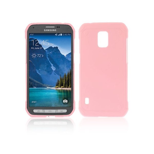 CUSTODIA BACK RIGIDA per SAMSUNG G870 GALAXY S5 ACTIVE COLORE ROSA CUSTODIA BACK RIGIDA per SAMSUNG G870 GALAXY S5 ACTIVE COLORE ROSA