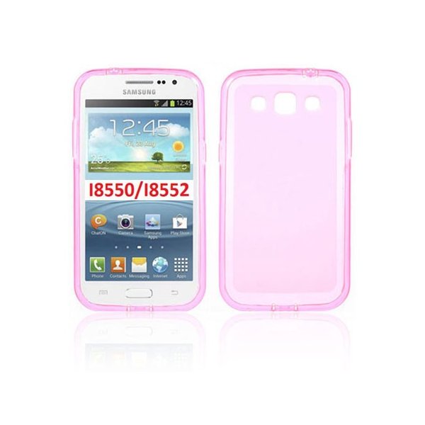 CUSTODIA GEL TPU SILICONE per SAMSUNG I8550 GALAXY WIN, I8552 COLORE ROSA CUSTODIA GEL TPU SILICONE per SAMSUNG I8550 GALAXY WIN, I8552 COLORE ROSA