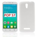 CUSTODIA BACK RIGIDA per ALCATEL ONE TOUCH POP S7, OT-7045 COLORE BIANCO CUSTODIA BACK RIGIDA per ALCATEL ONE TOUCH POP S7, OT-7045 COLORE BIANCO