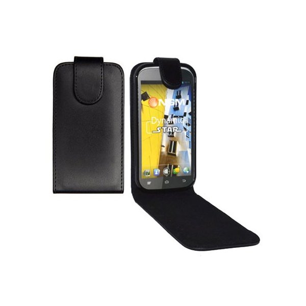 CUSTODIA FLIP VERTICALE PELLE per NGM DYNAMIC STAR CON INTERNO IN TPU SILICONE COLORE NERO CUSTODIA FLIP VERTICALE PELLE per NGM DYNAMIC STAR CON INTERNO IN TPU SILICONE COLORE NERO