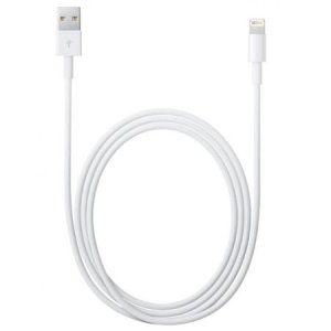 CAVO USB ORIGINALE APPLE MD819ZM LIGHTNING per IPHONE 6S, IPHONE 6S PLUS, IPAD PRO LUNGHEZZA 2 MT COLORE BIANCO BULK