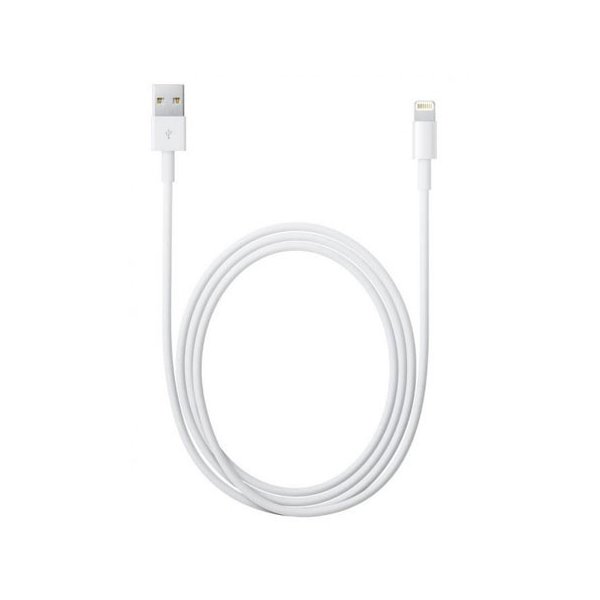 CAVO USB ORIGINALE APPLE MD819ZM LIGHTNING per IPHONE 6S, IPHONE 6S PLUS, IPAD PRO LUNGHEZZA 2 MT COLORE BIANCO BULK
