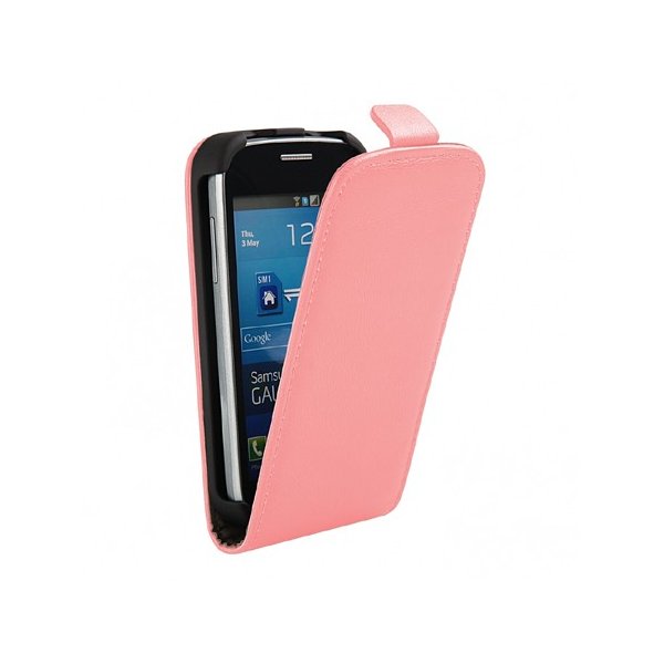 CUSTODIA FLIP VERTICALE SLIM PELLE per SAMSUNG S7390 GALAXY FRESH, S7392 GALAXY FRESH DUOS COLORE ROSA CUSTODIA FLIP VERTICALE SLIM PELLE per SAMSUNG S7390 GALAXY FRESH, S7392 GALAXY FRESH DUOS COLORE ROSA