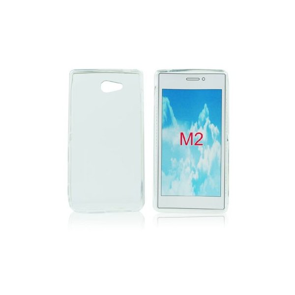CUSTODIA GEL TPU SILICONE per SONY XPERIA M2 COLORE BIANCO CUSTODIA GEL TPU SILICONE per SONY XPERIA M2 COLORE BIANCO