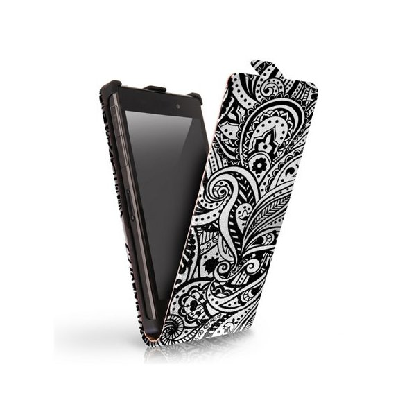 CUSTODIA FLIP VERTICALE SLIM PELLE per SAMSUNG S7562 GALAXY S DUOS, S7560 GALAXY TREND, S7580 FANTASIA PAISLEY CUSTODIA FLIP VERTICALE SLIM PELLE per SAMSUNG S7562 GALAXY S DUOS, S7560 GALAXY TREND, S7580 FANTASIA PAISLEY