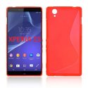 CUSTODIA GEL TPU SILICONE DOUBLE per SONY XPERIA Z3 COLORE ROSSO CUSTODIA GEL TPU SILICONE DOUBLE per SONY XPERIA Z3 COLORE ROSSO