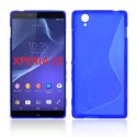 CUSTODIA GEL TPU SILICONE DOUBLE per SONY XPERIA Z3 COLORE BLU CUSTODIA GEL TPU SILICONE DOUBLE per SONY XPERIA Z3 COLORE BLU