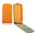 CUSTODIA FLIP VERTICALE SLIM PELLE per LG L70 D320N, L70 DUAL SIM D325 CON INTERNO IN TPU SILICONE COLORE ARANCIONE CUSTODIA FLIP VERTICALE SLIM PELLE per LG L70 D320N, L70 DUAL SIM D325 CON INTERNO IN TPU SILICONE COLORE ARANCIONE
