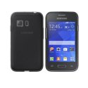 CUSTODIA GEL TPU SILICONE per SAMSUNG G130 GALAXY YOUNG 2 COLORE NERO TRASPARENTE CUSTODIA GEL TPU SILICONE per SAMSUNG G130 GALAXY YOUNG 2 COLORE NERO TRASPARENTE