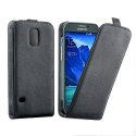 CUSTODIA FLIP VERTICALE SLIM PELLE per SAMSUNG G870 GALAXY S5 ACTIVE COLORE NERO CUSTODIA FLIP VERTICALE SLIM PELLE per SAMSUNG G870 GALAXY S5 ACTIVE COLORE NERO
