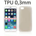 CUSTODIA GEL TPU SILICONE ULTRA SLIM 0,3mm per APPLE IPHONE 6 PLUS, IPHONE 6S PLUS 5.5" POLLICI COLORE NERO TRASPARENTE CUSTODIA GEL TPU SILICONE ULTRA SLIM 0,3mm per APPLE IPHONE 6 PLUS, IPHONE 6S PLUS 5.5" POLLICI COLORE NERO TRASPARENTE